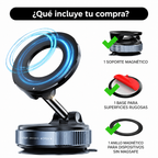IronGrip 360 — Soporte Magnético con Ventosa de Vacío