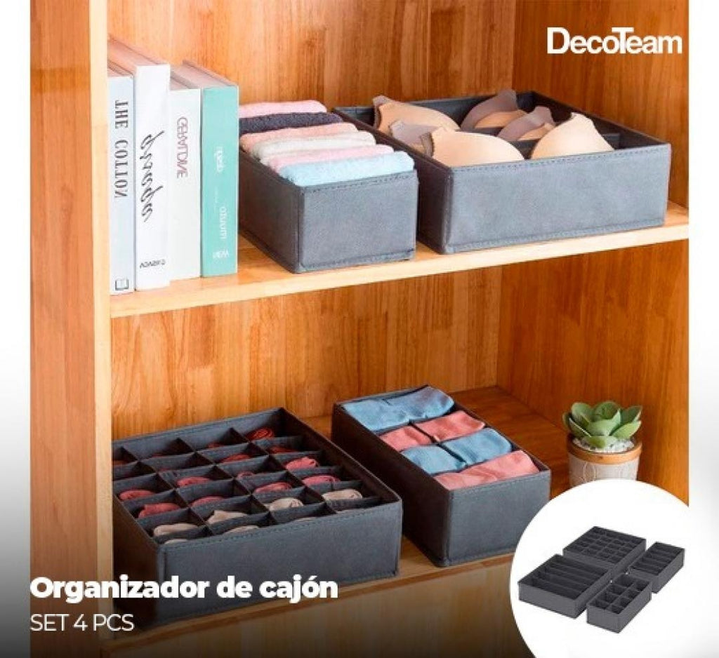 Organidador cajones ropa interior 4pcs