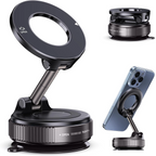 IronGrip 360 — Soporte Magnético con Ventosa de Vacío